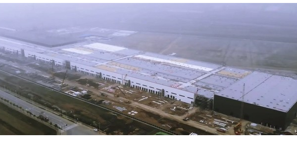 特斯拉：上海超級工廠的基建工程已經接近尾聲